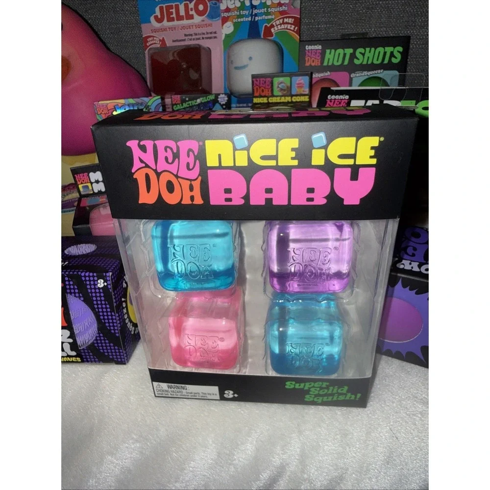 Schylling NeeDoh Lot of 15 & 5 Other Squish. All Brand New. Authentic NeeDoh